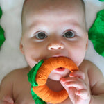 "Cathy the Carrot" Baby Teether