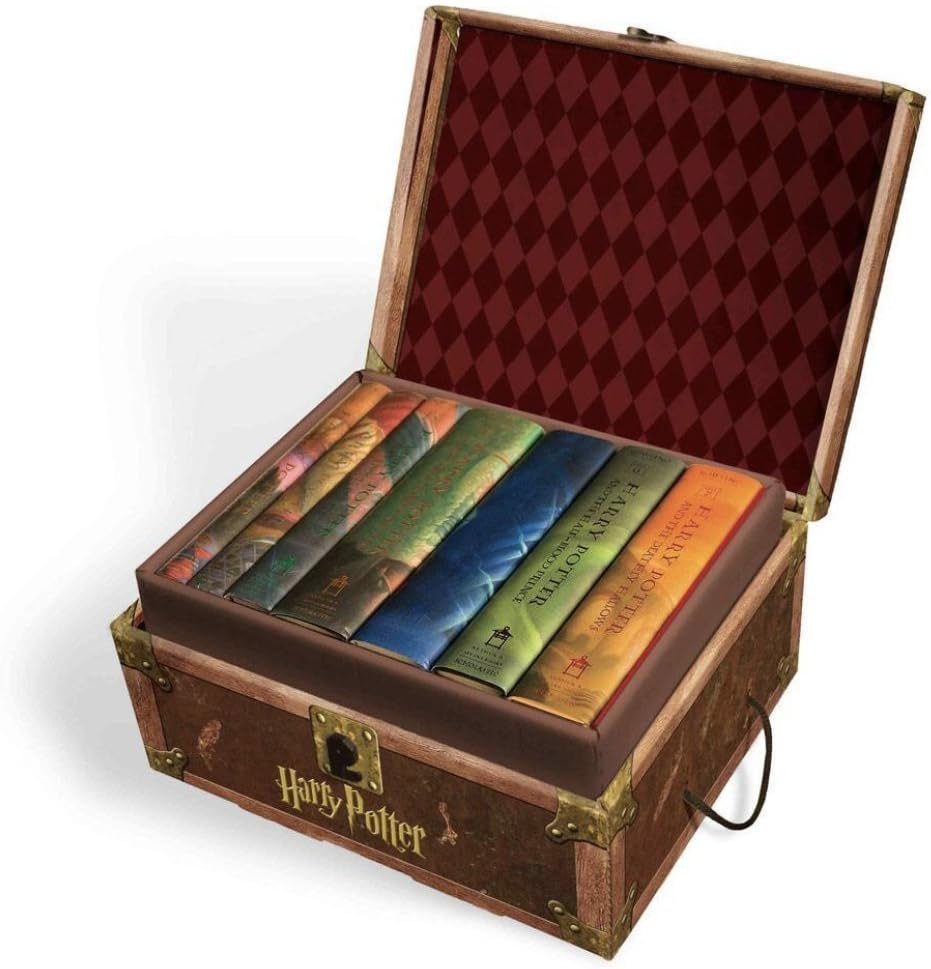 Harry Potter Hardcover Box Set: Books 1-7 (Trunk) by J. K. Rowling