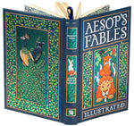 Aesop's Fables Illustrated (Leather-Bound Classics)