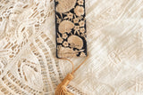 Hummingbird - Handmade Embroidered Bookmark