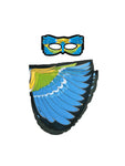 Blue-Winged Warbler Bird Wings + Mask