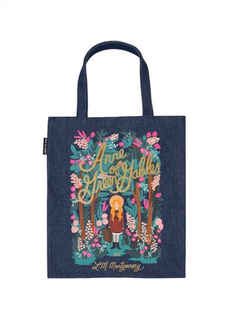 Puffin in Bloom: Anne of Green Gables Tote Bag