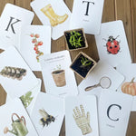 Garden Alphabet Cards | ABC Learning Flash Cards