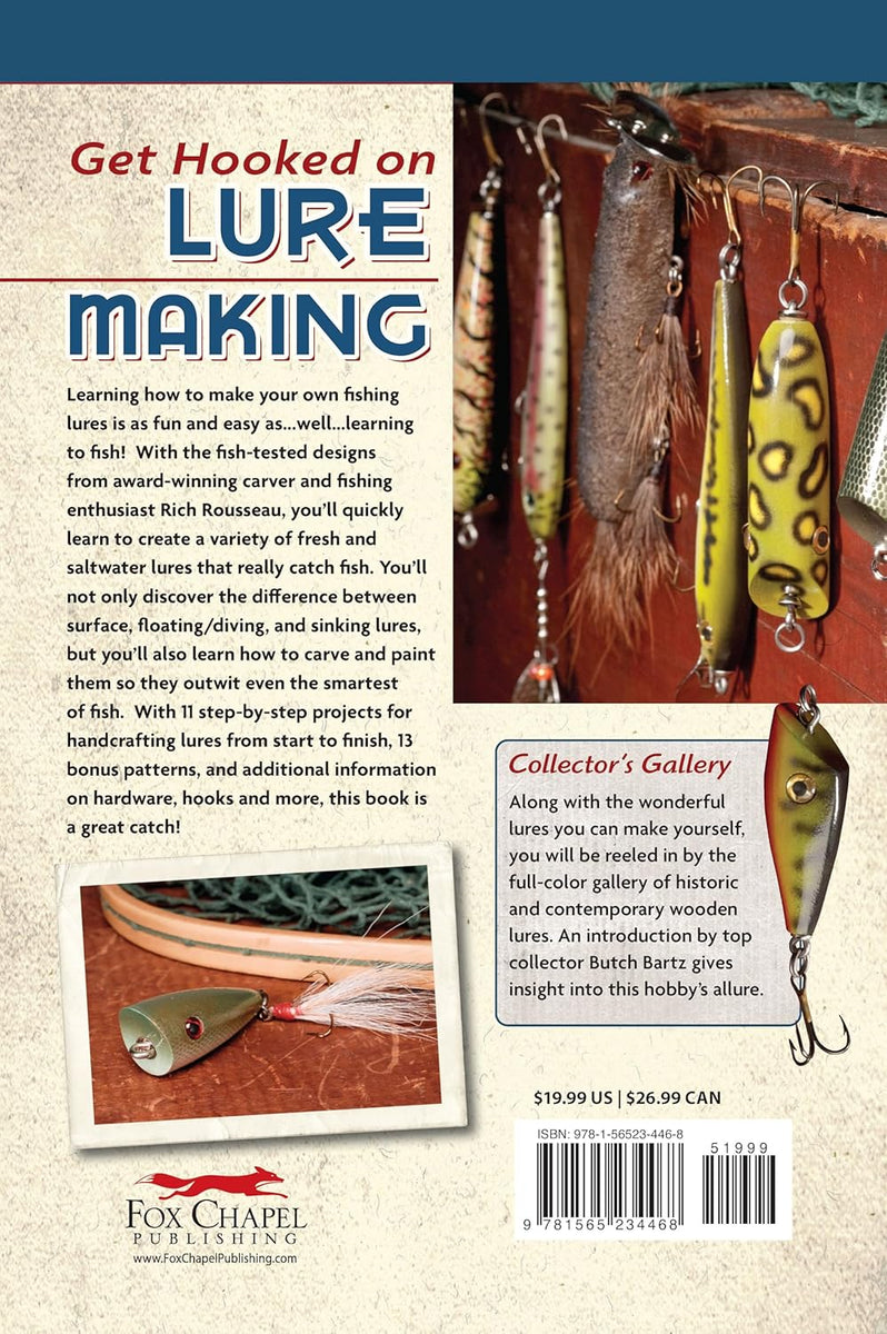 carving wooden fishing lures Making Wooden Fishing Lures: Carving and Painting Techniques That Real –  nature+nurture