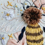 HoneyBee Embroidery Kit