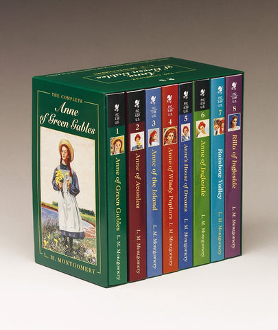 Anne of Green Gables, Complete 8-Book Box Set by L.M. Montgomery