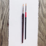 Beam Paints Basics Brush - Narrow and Wide Handle, and Travel Brush