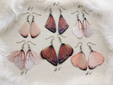 Blush Pink Butterfly Wings Earrings #5