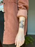 Chanterelle Mushroom Temporary Tattoo