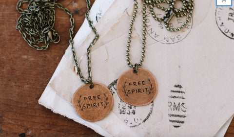 Free Spirit Penny Necklace