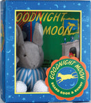 Goodnight Moon Board Book and Bunny Plush by Margaret Wise Brown, Clement Hurd