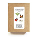 Insect Card Set - Plantable Wildflower Seed Paper