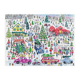 Michael Storrings Christmas Tree Farm 1000 Piece Foil Puzzle