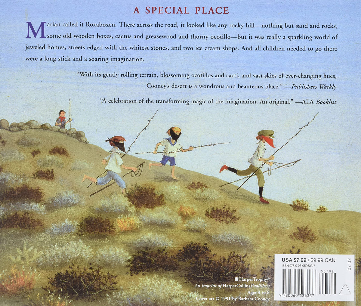 Roxaboxen by Alice McLerran, Barbara Cooney – nature+nurture, image size:1200x1017