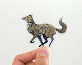 Wolf Animal Vinyl Sticker