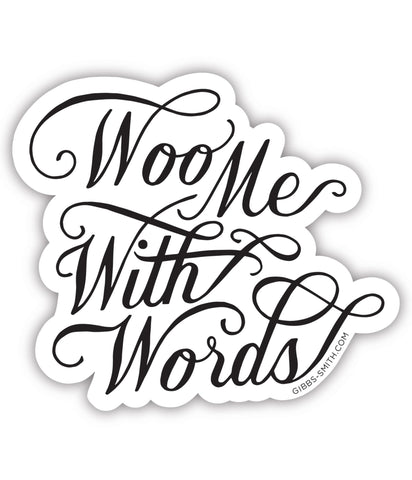 Woo Me with Words Sticker (Lovelit)