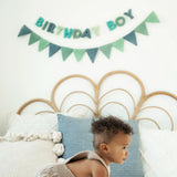 Birthday Boy Felt Letter Homemade Garland
