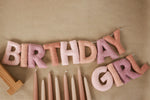 Birthday Girl Felt Letter Homemade Garland