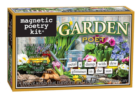 Garden Poet - Magnetic Poetry Kit