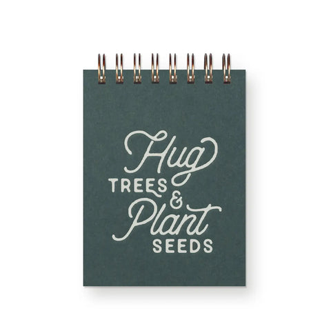 Hug Trees & Plant Seeds Mini Jotter Notebook