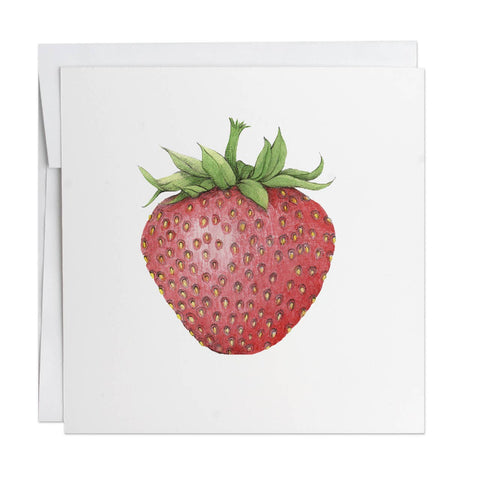 Note Card | Strawberry (Potting Shed Creations)
