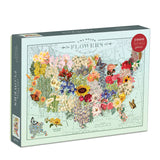 USA State Flowers: Wendy Gold 1000-Piece Puzzle