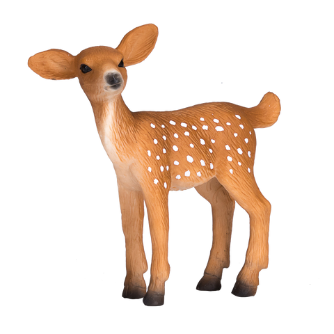 White Tailed Deer Fawn Figurine