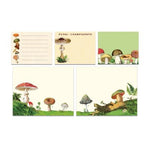 Sticky Notes: Mushrooms By Cavallini