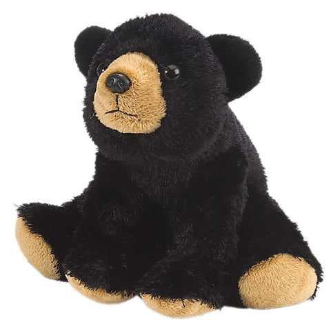 Mini Black Bear Stuffed Animal