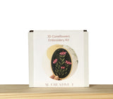 3D Coneflowers - Floral Embroidery Kit For Intermediate Stitchers