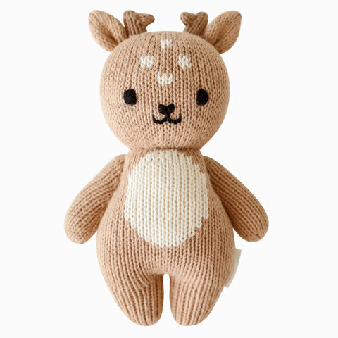 Baby Fawn Knit Doll