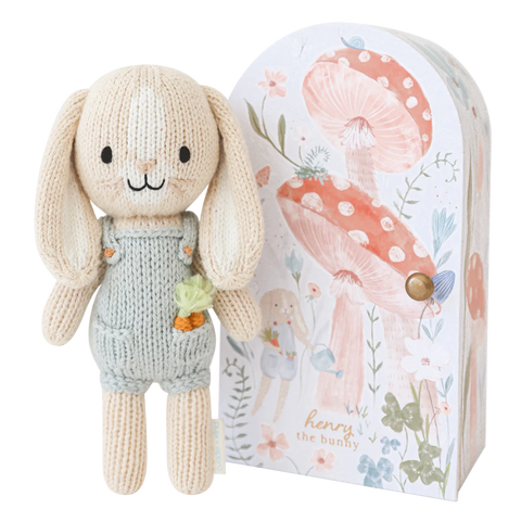 Tiny Henry the Bunny - Knit Doll