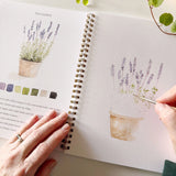 Garden Watercolor Workbook by Emily Lex