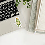 Frog Prince Sticker by Emily Lex