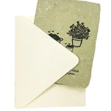 Nothing Is Wasted Letterpress Note Card