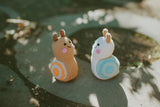 Baby Snail Rattle – Handmade Organic Cotton, Fair Trade Toy by Pebble