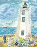 Courage Like Kate: The True Story of a Girl Lighthouse Keeper by Anna Crowley Redding