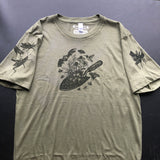 Gardener Organic Cotton T Shirt-Olive