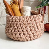Chelsea Rope Basket Kit - Blush