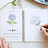 Flowers Watercolor Workbook by Emily Lex