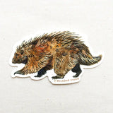 Porcupine Sticker