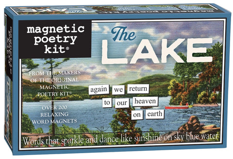 The Lake Magnetic Poetry Kit