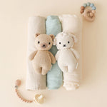 Baby Honey Bear Knit Doll