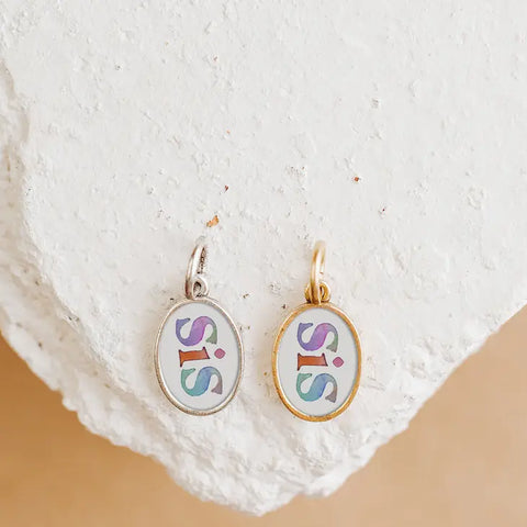 Sis Pendant Necklace Charm