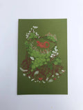 Stump 11 x 17 in Screen print