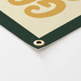 Go Play Outside Felt Camp Flag