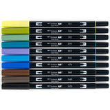 Dual Brush Pen Art Markers: Landscape - 10-Pack