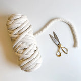 Marta Crochet Pillow Kit (Goldenrod or Parchment)