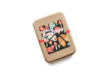 8"x 8" Moth and Mushroom Banner Felting Kit by Sheep Creek Studio