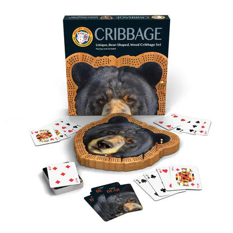 Bear Cribbage Set
